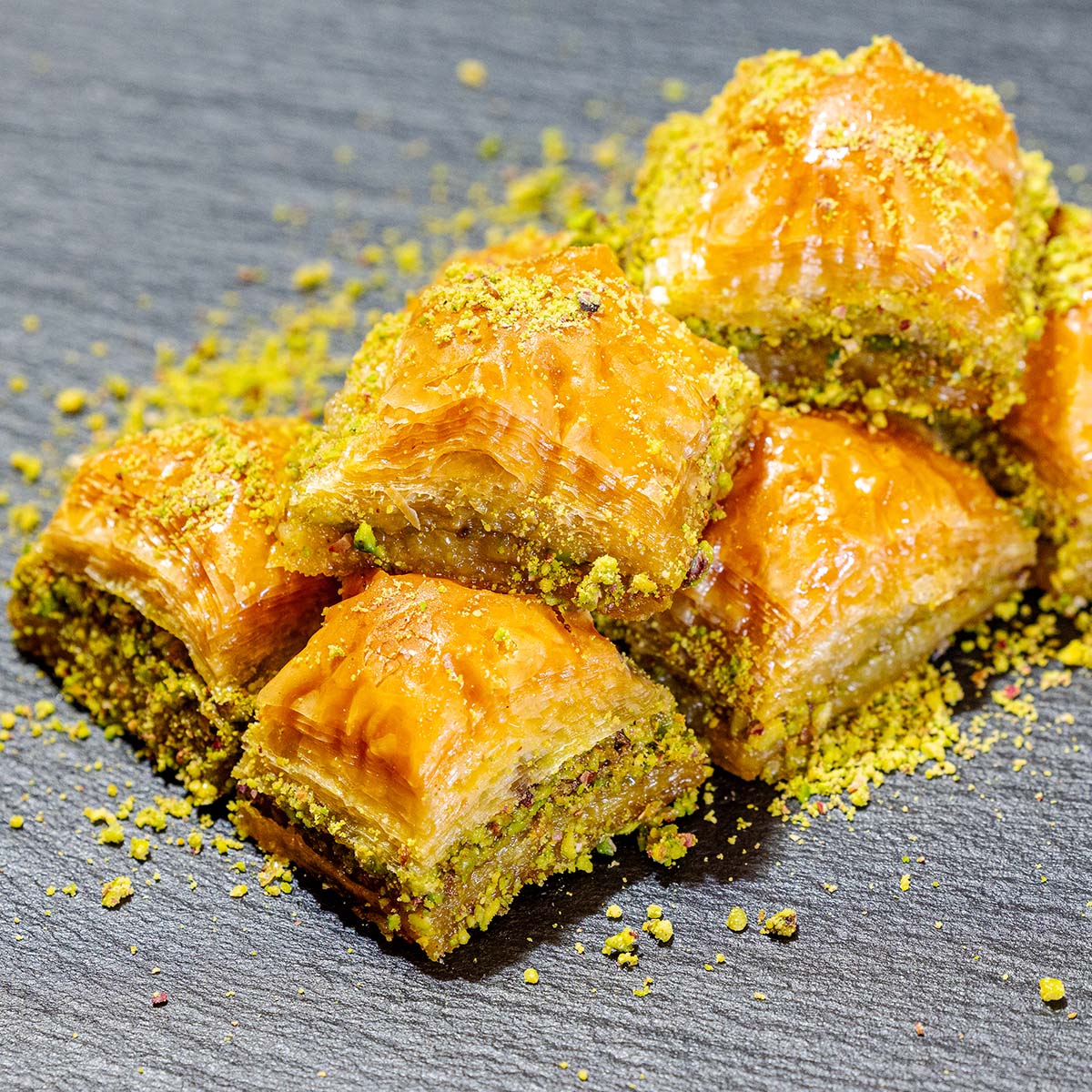 Klassische Baklava mit Antep-Pistazien aus Köln