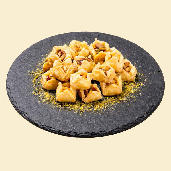 Pistazienkissen aus Butterblätterteig 