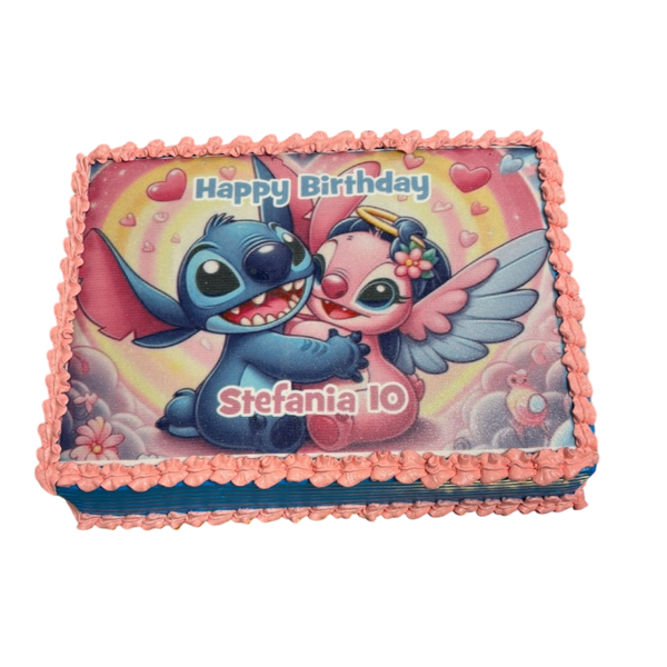 "Stitch & Angel Geburtstagstorte" "Stitch & Angel Geburtstagstorte"
